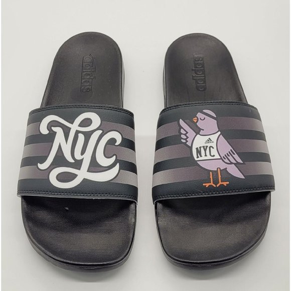 Adidas Adilette Comfort Slides \'NYC\' GV8340